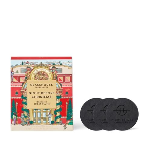 Glasshouse - Night Before Christmas Car Replacement Scent Disks 3pce