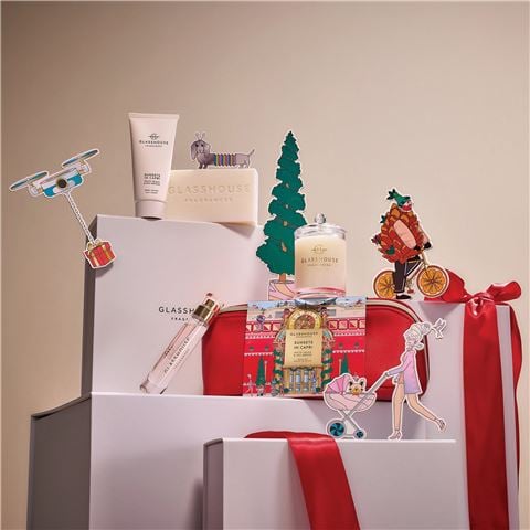 Glasshouse - Limited Edition Sunsets In Capri Fragrance Travel Set 5pce