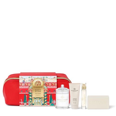 Glasshouse - Limited Edition Sunsets In Capri Fragrance Travel Set 5pce