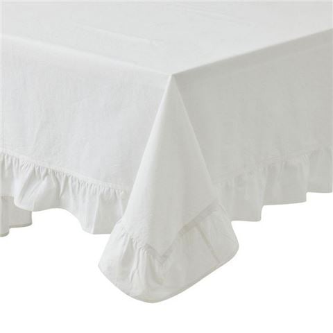 Coast To Coast - Natale Cotton Tablecloth Ivory 150x250cm