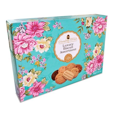 Grandma Wild - Victorian Floral Luxury Biscuit Assortment 400g