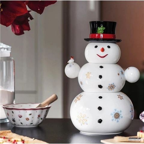 Villeroy & Boch - Christmas Toy's Memory Snowman Jar 31cm