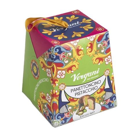 Vergani - Panettoncino Pistachio w/Gift Box 100g