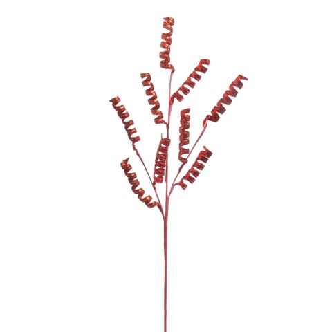 Raz - The Christmas Shoppe Red Spiral Spray