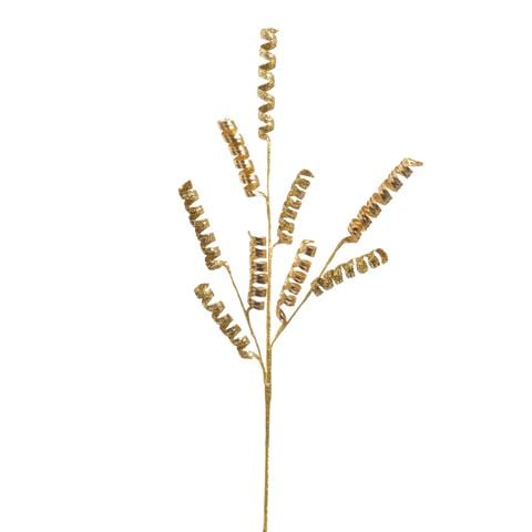 Raz - The Christmas Shoppe Gold Spiral Spray