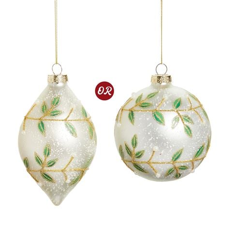 Raz - All Of The Trimmings Mistletoe Ornament