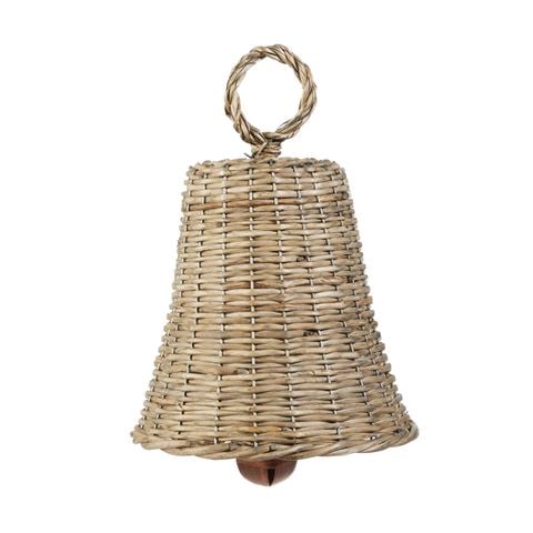Raz - Season's Frost Woven Bell Large