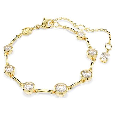 Swarovski Jewellery - Imber Bracelet Mixed Round Cuts w/18k Gold-Tone Plate
