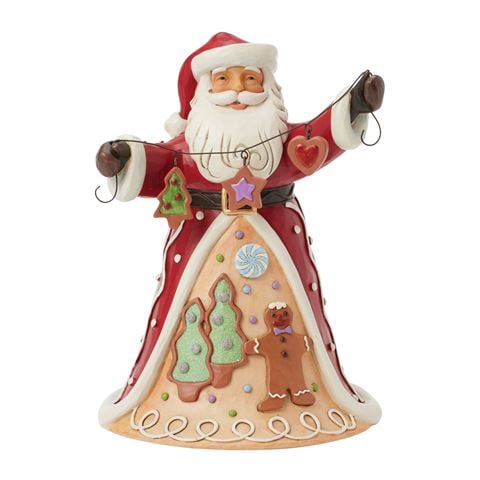 Heartwood Creek - Santa with Cookie Garland 22cm