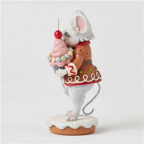 Heartwood Creek - Gingerbread Mouse Boy Figurine 12cm