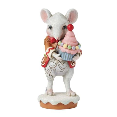 Heartwood Creek - Gingerbread Mouse Boy Figurine 12cm