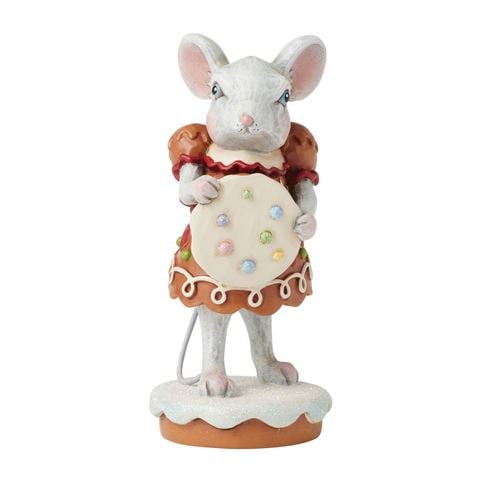 Heartwood Creek - Gingerbread Mouse Girl Figurine 12cm