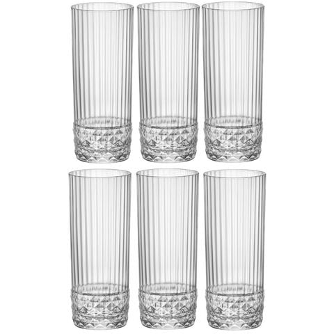 Bormioli Rocco - America '20s Long Drink Set 400ml 6pce