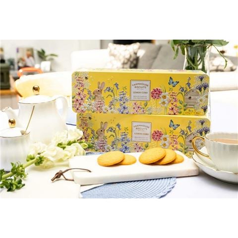 Farmhouse - English Garden Tin Lemon Curd 225g