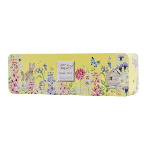 Farmhouse - English Garden Tin Lemon Curd 225g