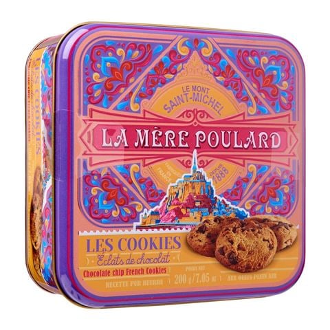 La Mere Poulard - Choc Chip Cookies Mythique Tin 200g