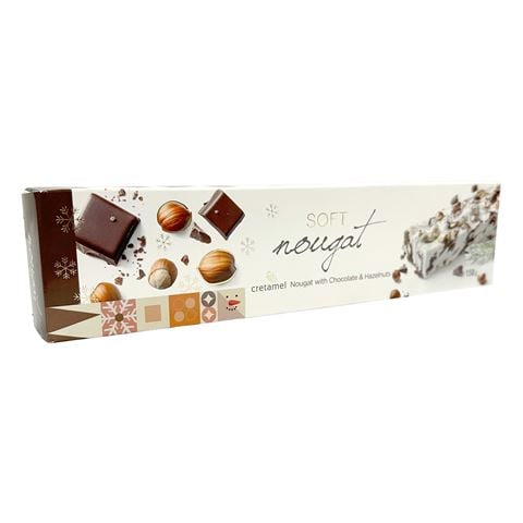 Cretamel - Soft Nougat Choc & Hazelnut 150g