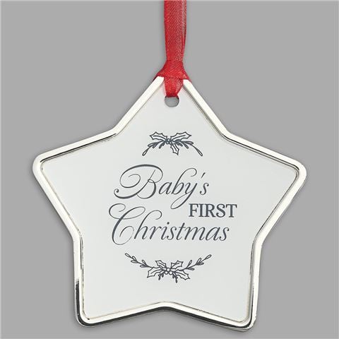 Roman Christmas - Baby's First Christmas Ornament