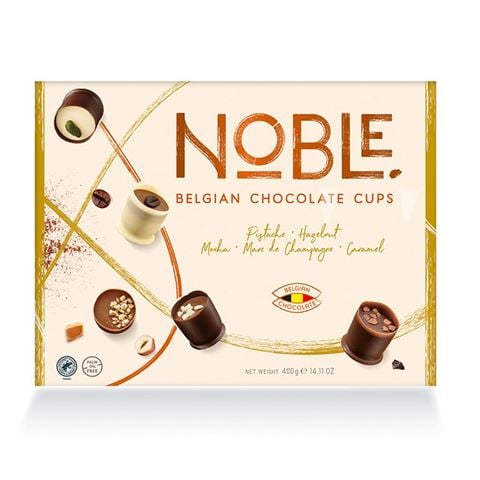 Noble - Chef's Collection Belgian Chocolate Cups Assorted 400g