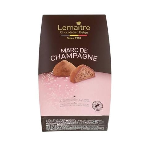 Lemaitre - Dusted Chocolate Truffles Marc De Champagne 150g