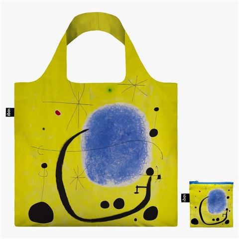 LOQI - Joan Miro Gold of Azure Recycled Bag
