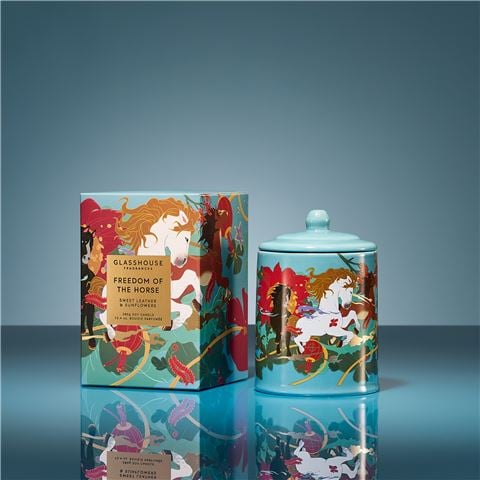Glasshouse - Ltd. Ed. Lunar New Year Freedom of The Horse Candle 380g