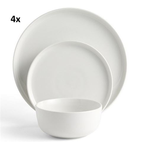 Royal Doulton - Collective White Dinner Set 12pce