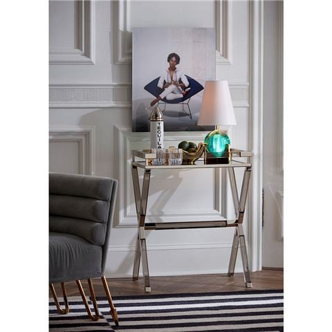 Jonathan Adler - Rocket Decanter Tequila w/Real Gold Lustre 730ml