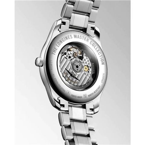 Longines - Master Auto. Watch S. Steel w/Silver Barleycorn Dial 38.5mm L26284786