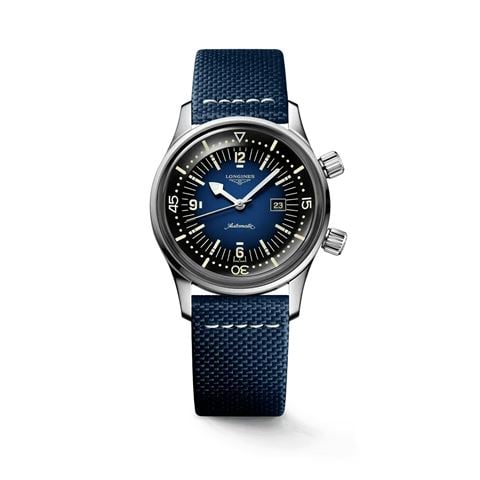 Longines - Legend Diver Auto. Watch S.Steel w/Blue Sunburst Dial 36mm  L33744902