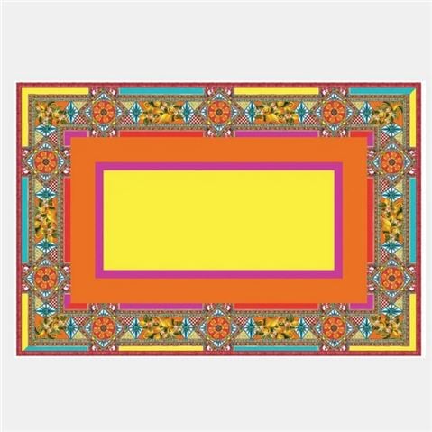 Baci Milano - Ortigia Stain-Resistant Cotton Tablecloth 160x240cm