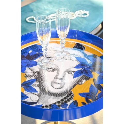 Baci Milano - Sagrada Familia Round Tray L'Irriverent 50cm