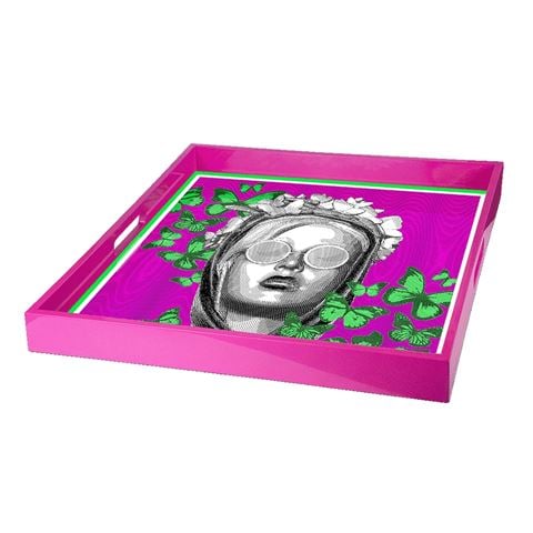 Baci Milano - Sagrada Familia Square Tray La Stilosa 45cm