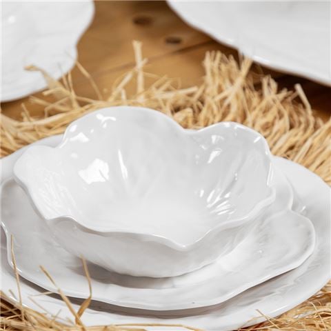 Baci Milano - Botanica Dessert Plate White 23cm