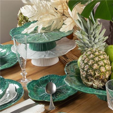 Baci Milano - Botanica Dessert Plate Green 23cm