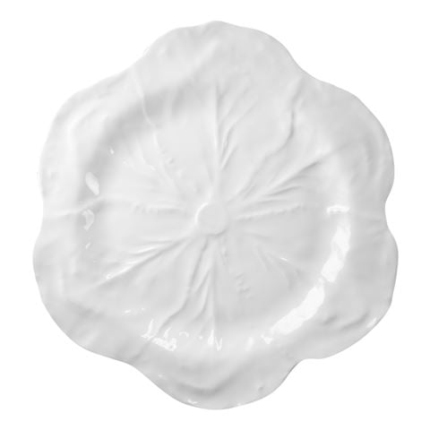 Baci Milano Botanica Round Serving Plate White 40.5cm - Peter's of Kensington