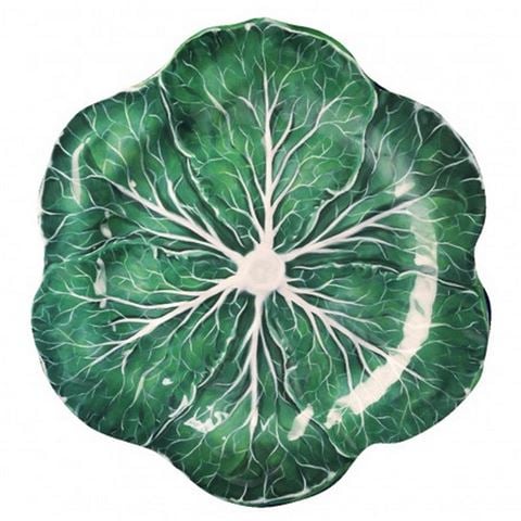 Baci Milano Botanica Round Serving Plate Green 40.5cm - Peter's of Kensington