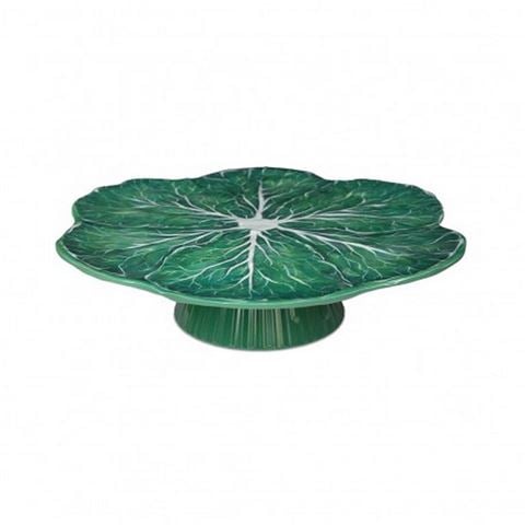 Baci Milano - Botanica Cake Stand Green 32.5cm