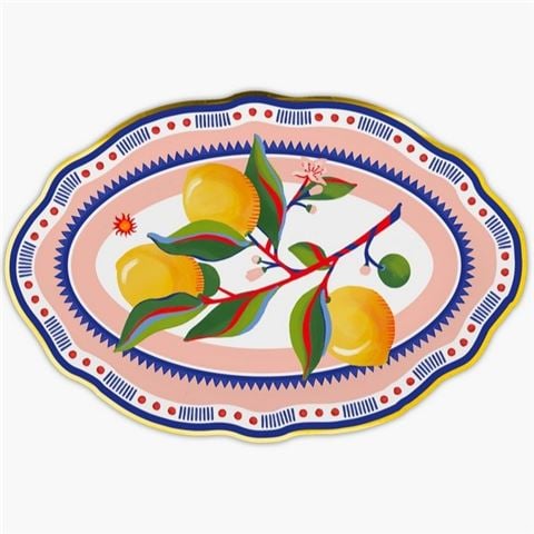 Baci Milano - Dolce Vita Oval Plate 30.5x21cm