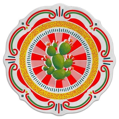 Baci Milano - Dolce Vita Dinner Plate Palm 28cm