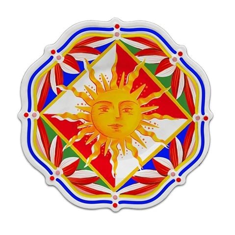 Baci Milano - Dolce Vita Dessert Plate Sun 22cm