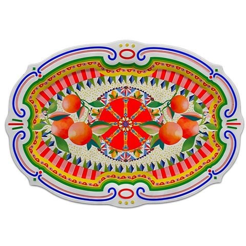 Baci Milano - Dolce Vita Serving Plate Oval 50x35cm