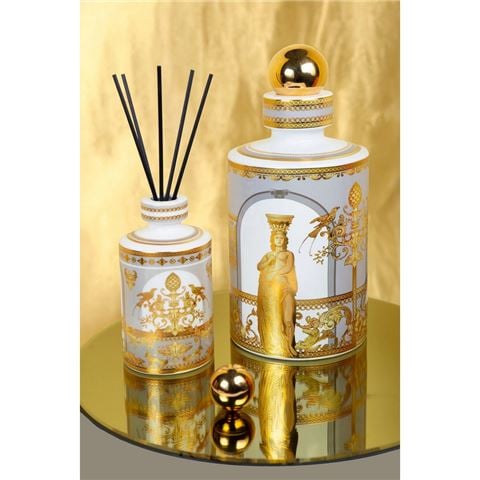 Baci Milano - Minerva Bottle w/Sphere Midi Taupe 350ml