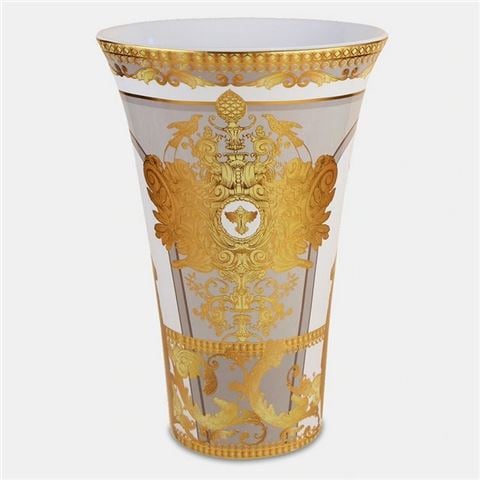 Baci Milano - Minerva Vase Taupe 26cm