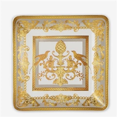 Baci Milano - Minerva Mini Tray Taupe 15cm