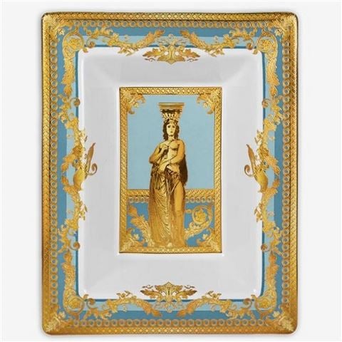 Baci Milano - Minerva Rectangular Tray Light Blue