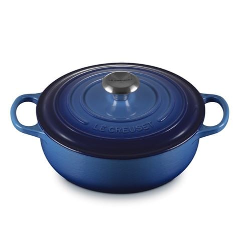 Le Creuset - Signature Sauteuse  Azure Blue 24cm/3.4L