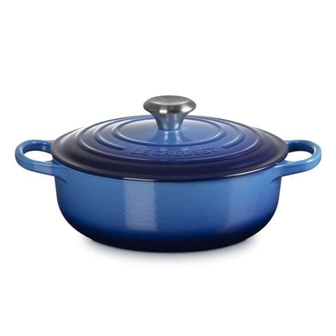Le Creuset - Signature Sauteuse  Azure Blue 24cm/3.4L