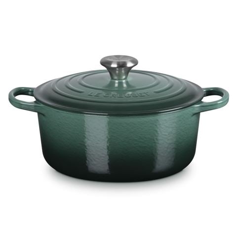 Le Creuset Signature Round Casserole Artichaut 24cm/4.2L - Peter's of Kensington