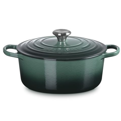 Le Creuset Signature Round Casserole Artichaut 26cm/5.3L - Peter's of Kensington